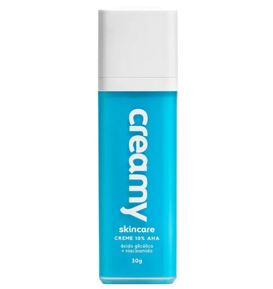 Creme Rejuvenescedor Facial Creamy - Ácido Glicólico+Niacinamida 30g