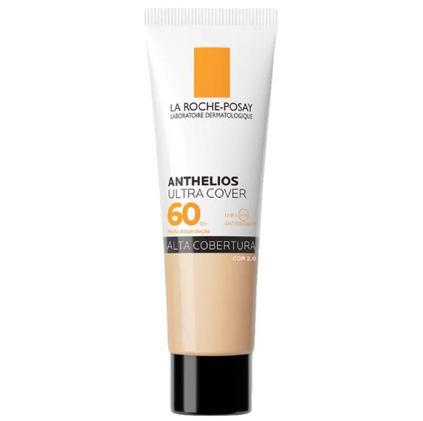 Protetor Solar Facial La Roche-Posay Anthelios Ultra Cover Fps60 Cor 2.0 30ml