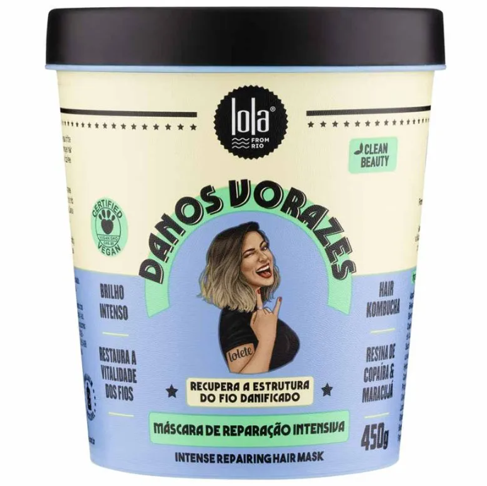 Máscara Capilar Danos Vorazes Lola Cosmetics 450g
