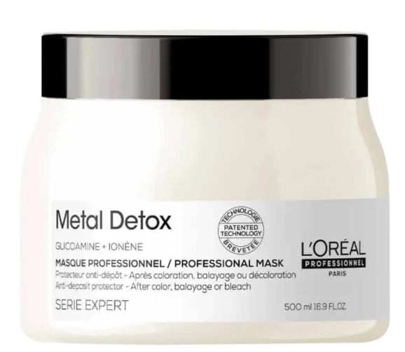 Máscara Capilar L’oréal Professionnel Metal Detox 500ml