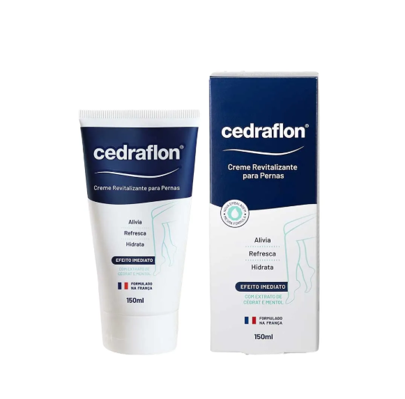 Creme Hidratante Revitalizante Cedraflon para Pernas 150ml