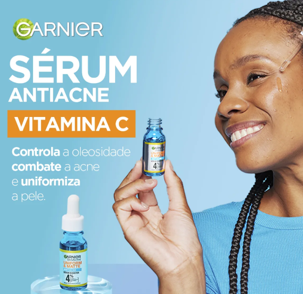 Sérum Facial Garnier Uniform & Matte Antiacne 15ml - Imagem 3