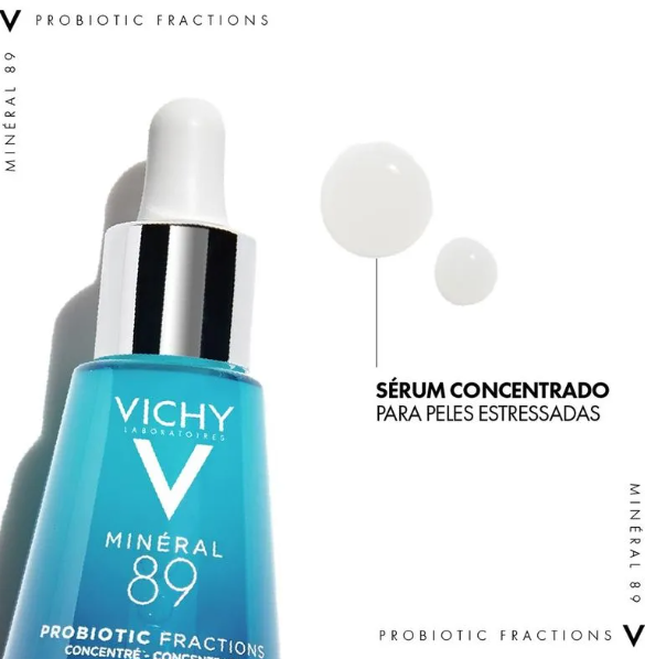 Sérum Concentrado Iluminador Facial Vichy Minéral 89 Frações Probióticas 30ml - Imagem 2