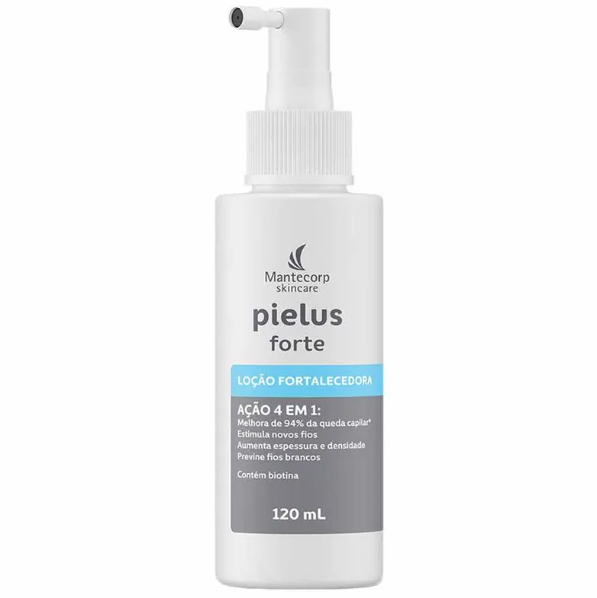 Loção capilar Fortalecedora Mantecorp Pielus Forte 120ml