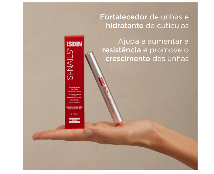 Caneta Fortalecedora de Unhas Frágeis Si-Nails ISDIN 2,5ml - Imagem 3