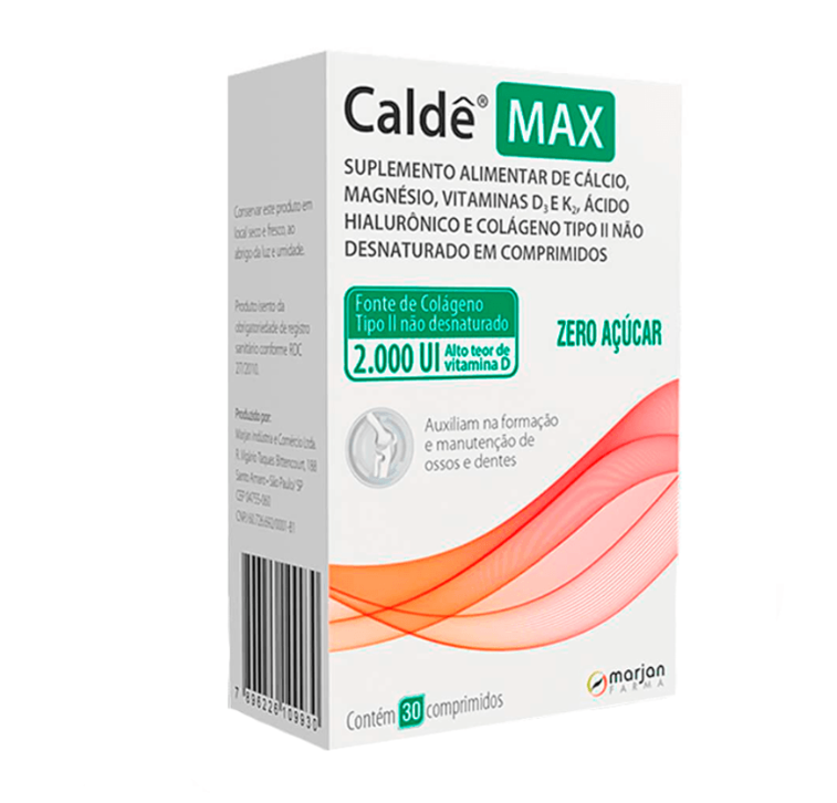 Suplemento Alimentar Caldê Max 30 comprimidos