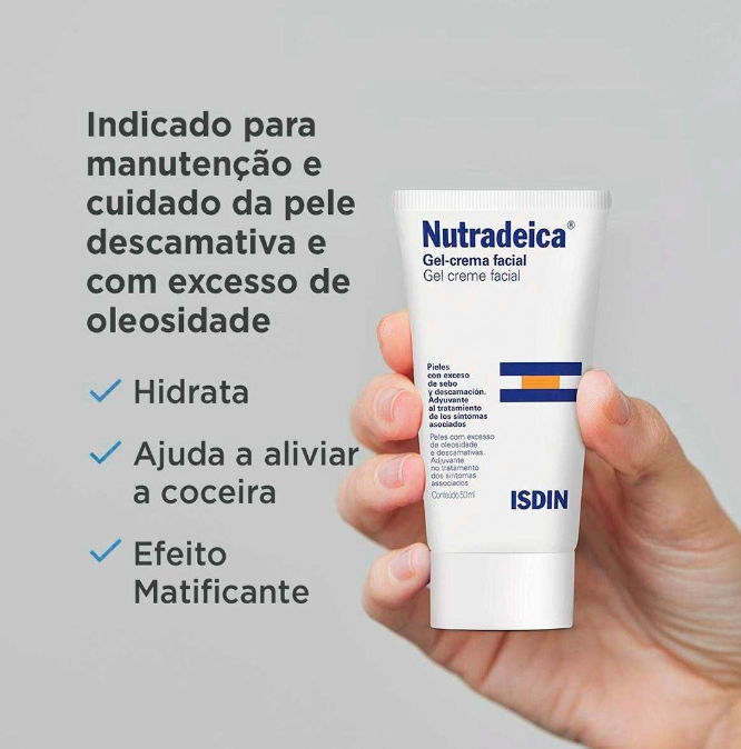 Nutradeica Hidratante Facial Isdin 50ml - Imagem 2