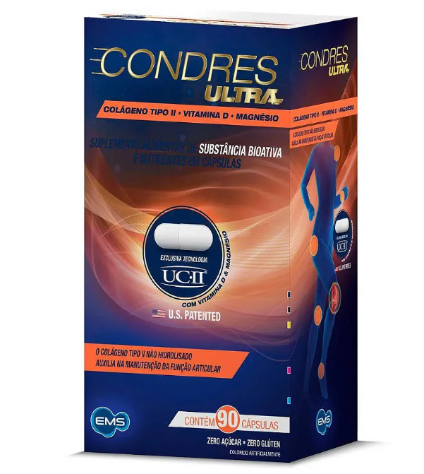 Suplemento Alimentar Condres Ultra 90 comprimidos