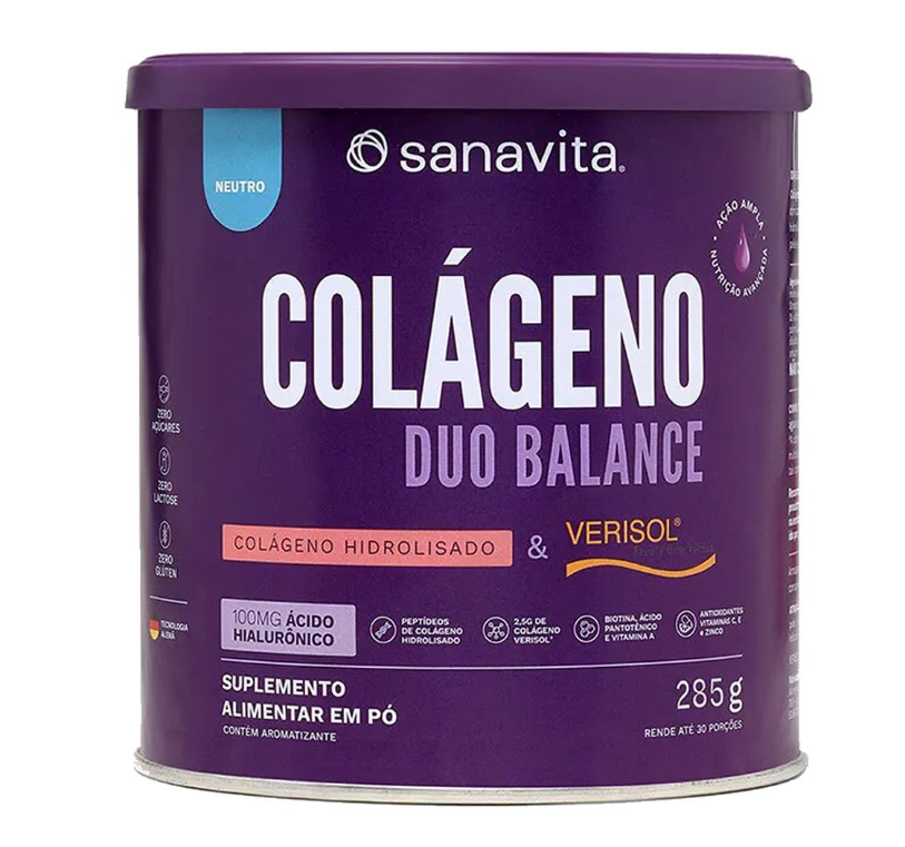 Colágeno Sanavita Duo Balance Neutro 285g