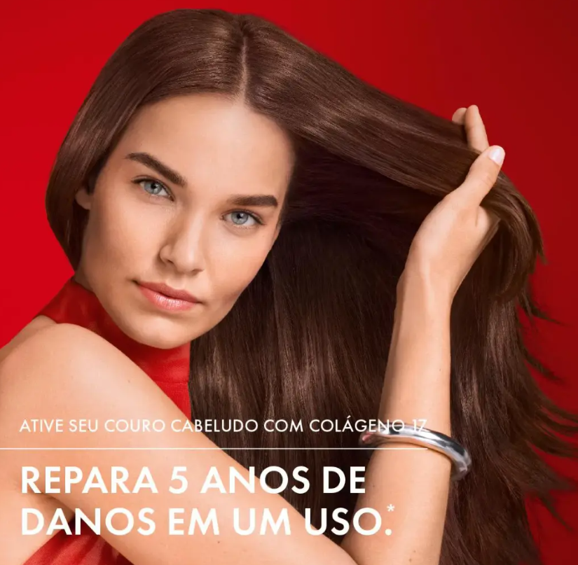 Shampoo Ultra Reparação Vichy Dercos Collagen Repair 17 com 390g - Imagem 3